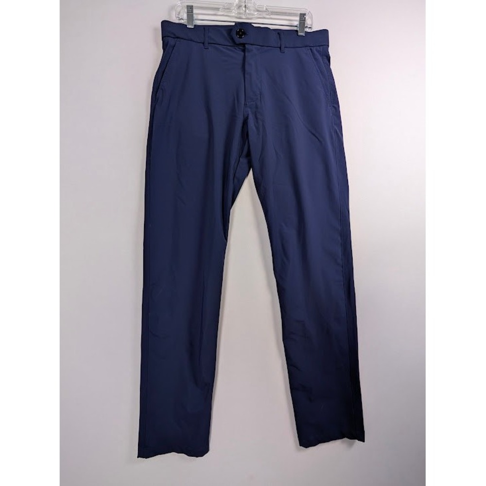 Greyson Montauk Mens Golf Pants 32/32 (Fits 34x31) Navy Blue Performance